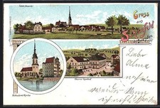 Lithographie Schönfels