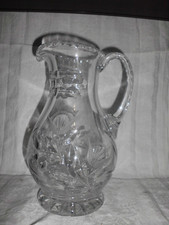 Bleikristall Karaffe-Wasser/Saftkrug -geschliffenen