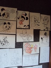 28 Malvorlagen für Windowcolor***Winter*Mickes Mouse*Winnie Pooh*Weihnachten