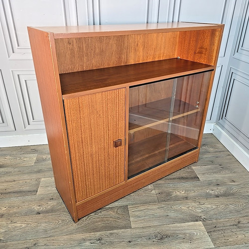 Retro bücherschrank vitrine - bücherschrank,