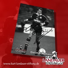 Autogrammkarte Dietmar Hamann - Kurt Landauer Stiftung