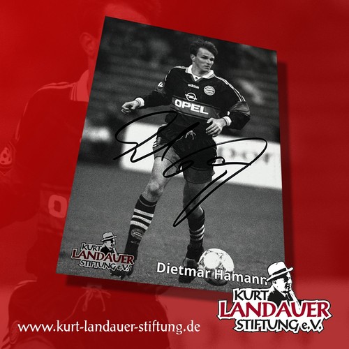 Autogrammkarte dietmar hamann - autogrammkarte,