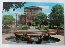 Postkarte 2711 nicht gelaufen, Frankfurt, Opernhaus, Ansichtskarte, Sammlung