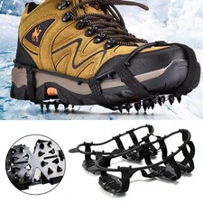 Anti Rutsch Schuh Spikes Schuhspikes Eiskrallen Ice Grips für Winter Sports M