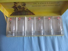 6 Weisswein Becher  Ingrid -Hütte  Deutsche Wein Lagen OVP