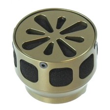 Luftfilter Alu gun metal