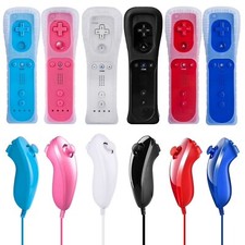 Remote Fernbedienung Controller, Nunchuk ver. Farben - Nintendo Wii (NEU) ?✅