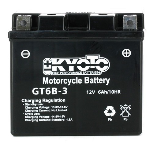 Kyoto gt6b 12v batterie 6ah - batterie,
