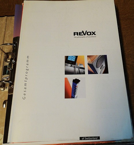 Revox prospekte von 1970 - ca.,