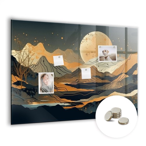 Magnettafel glas mit magneten - magnettafel,