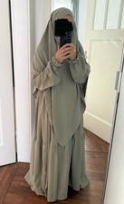 Abaya Maxikleid Mit khimar set