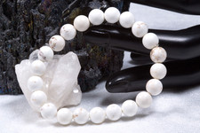 Edelstein Armband Magnesit | 8mm Kugelarmband