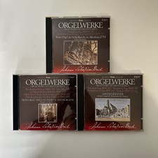 J.S. BACH Orgelwerke 3-CD Capriccio EDITION Bach Leipzig
