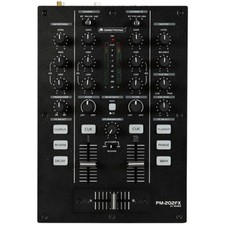 OMNITRONIC PM-202FX 2-Kanal-DJ-Mixer mit Filter FX und Bluetooth | Neu