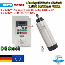 『DE』1.5KW CNC Frässpindel