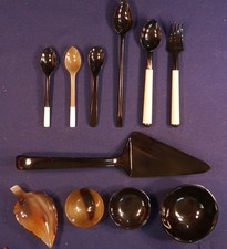 Horn Büffelhorn Eierlöffel