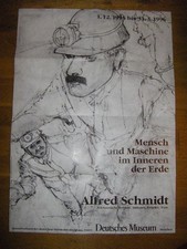 Ausstellungsplakat: Bergleute