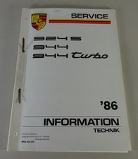 Technische Information Porsche