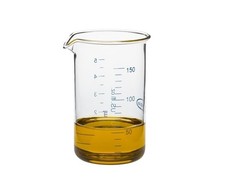 Trendglas Jena Mini Messbecher bis 150ml aus Borosilikatglas mit ml und Oz Skala