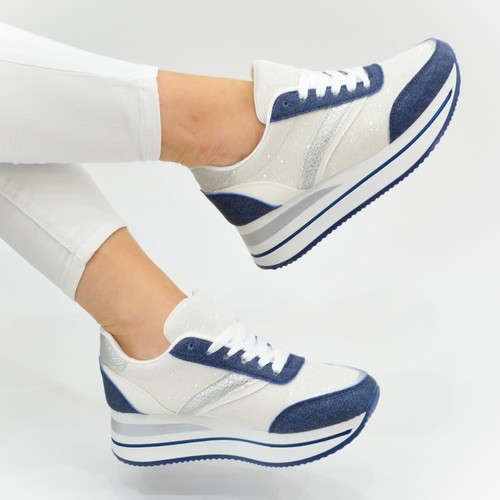 Damen schuhe sneaker - sneaker, blau