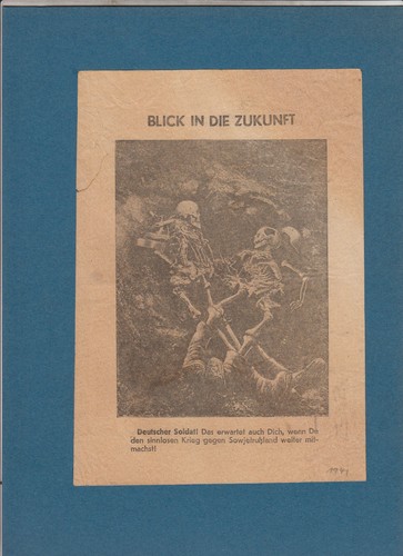 Flugblatt blick in - flugblatt,