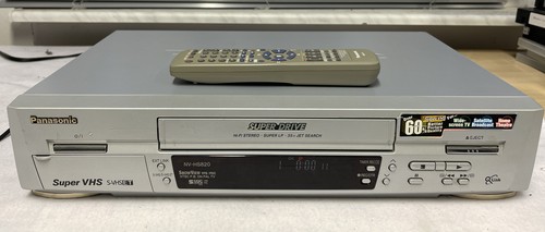 Panasonic hs820 svhs et - nv-hs820,