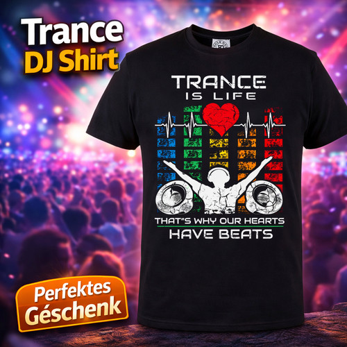 Herren shirt trance musik - herren,