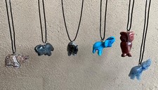 Konvolut Halbedelstein Tiere