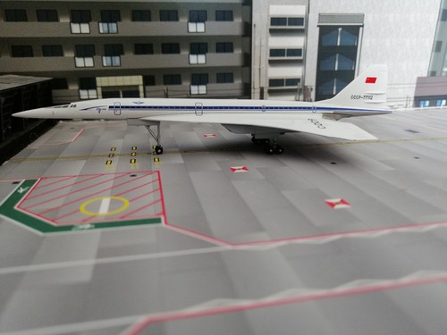 Aeroflot tupolev 144d - aeroflot,