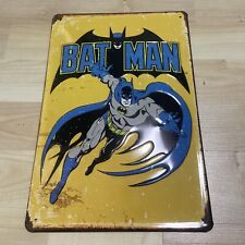 Blechschild „BAT MAN“