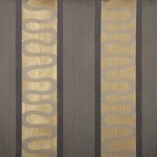 Deko Vorhangstoff Welle gold Breite 300cm Restposten