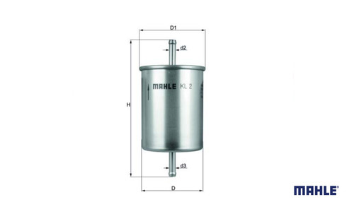 Mahle kraftstofffilter - 2,