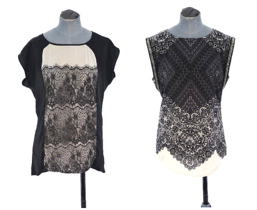 Konvolut bluse schwarz - bluse,