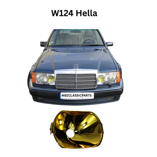 W124 reflektor gelb - reflektor,