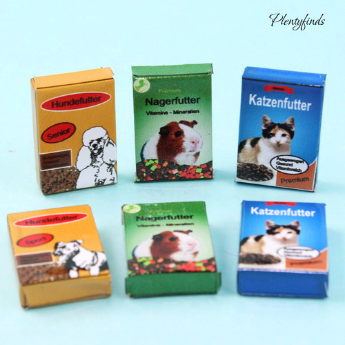 Stk miniatur tierfutter - 2, stk.