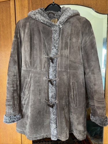 Vintage damen wildlederjacke - damen,