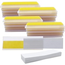 Selbstklebende Etikettenhalter 50 Stück Transparent Preise Regaltag