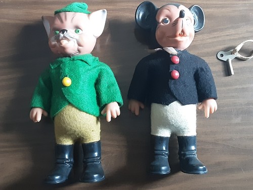 Ddr mechanische aufziehfigur - ddr,