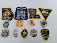 8 US Polizei Abzeichen