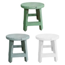 Holz Hocker Pflanzenständer