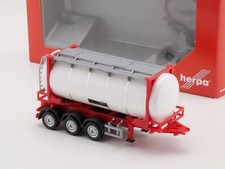 Herpa 076678 26Ft. Swap Container Chassis Trailer Truck Mint! OVP SG 1703-06-8