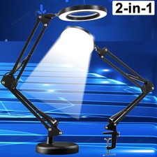 Lupe mit Licht und Ständer