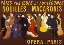 Vintage Paris Opernplakat