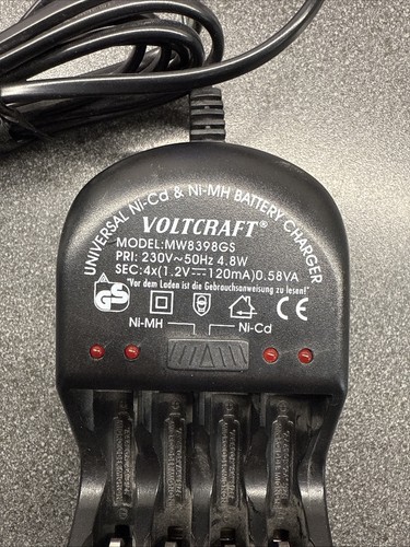 Ladegerät voltcraft iniversal - ladegerät,