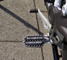 Fussrasten Inlay "Goethe" in