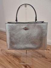 ⚡️NEU⚡️ Damen Handtasche Umhängetasche Tasche Silber Glitzer Mode Geschenk