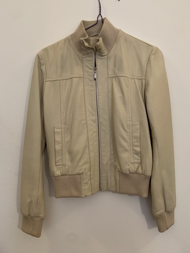 Stefanel damen lederjacke - stefanel,