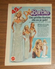 Seltene werbung vintage barbie - vintage,