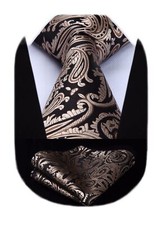 Herren Krawatte Blume Paisleyn