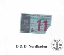 Ticket / Eintrittskarte